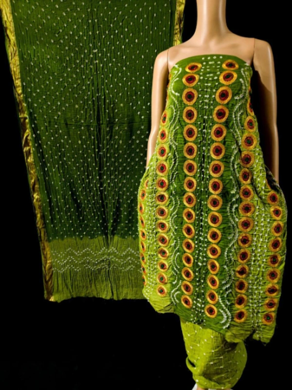 PURE BANDHEJ SALWAR KAMEEZ